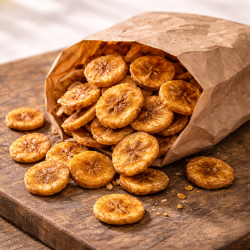 Chips de bananes sucrées de Côte d'Ivoire - AlytaShop