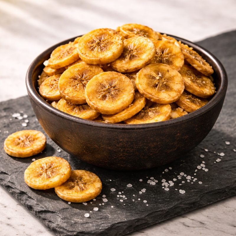 Chips de bananes salées de Côte d'Ivoire - AlytaShop